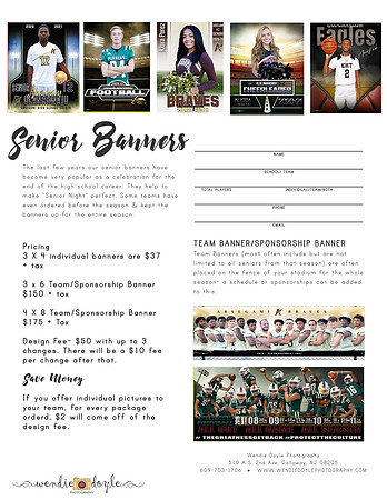 senor banner form